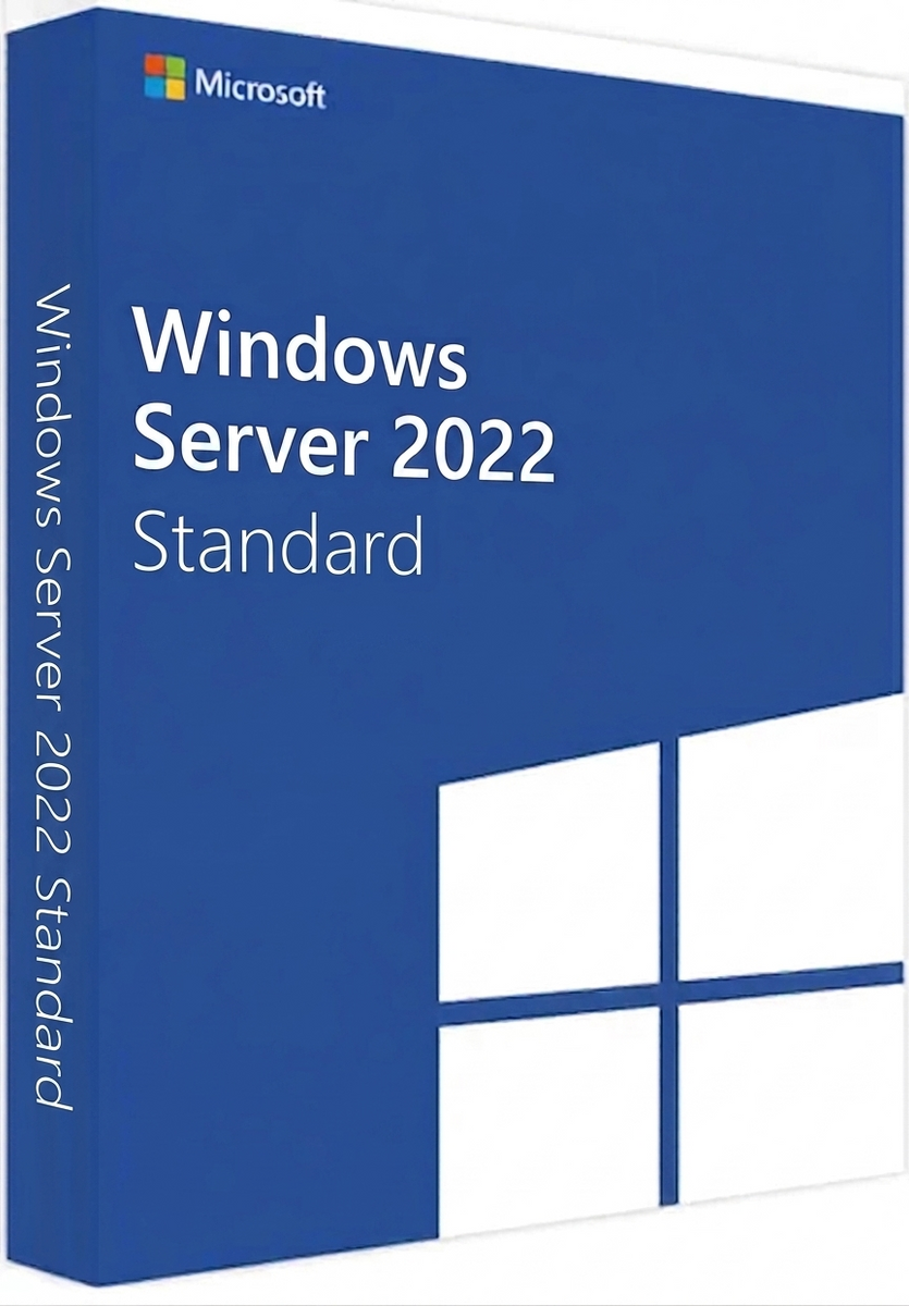 5PACK Windows Server 2022 Standard DVD Kit 5CAL – Knockcat