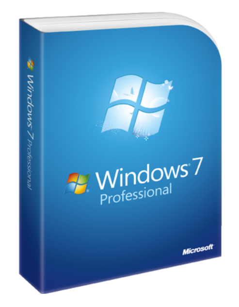 Windows 7 Pro DVD Kit Retail Box Version.